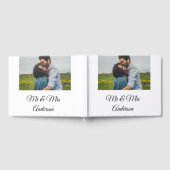 Eenvoudig minimum aantal Mr. en mrs voegen jouw na Gastenboek (Volledig)