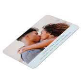 Eenvoudig minimumaantal: datum opslaan, groot foto magneet (Linkerzijde)