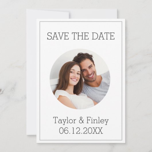 Eenvoudig minimumaantal persoonlijke foto's met le kaart (Voorkant)