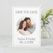 Eenvoudig minimumaantal persoonlijke foto's met le kaart (Staand voorkant)