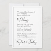 Eenvoudig minimumaantal persoonlijke foto's met le kaart (Achterkant)