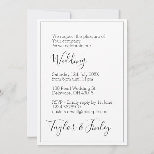 Eenvoudig minimumaantal persoonlijke foto's met le kaart (Achterkant)