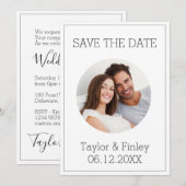 Eenvoudig minimumaantal persoonlijke foto's met le kaart (Voorkant / Achterkant)