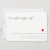 Eenvoudig minimumaantal rode hartslagen opslaan de kaart (Voorkant)