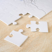 Eenvoudig minimumaantal verplaatsingen van de stad legpuzzel (Zijkant)