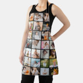 Eenvoudig modern 29-foto collage medium schort (Insitu)