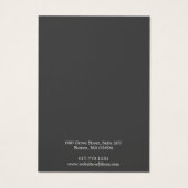 Eenvoudig Modern 3 Oorbellen Display Kaart (Achterkant)