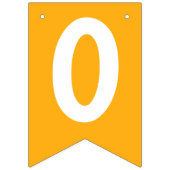 Eenvoudig, modern, aangepast Afstudeerder, jaar Vlaggetjes (Tweede vlag)