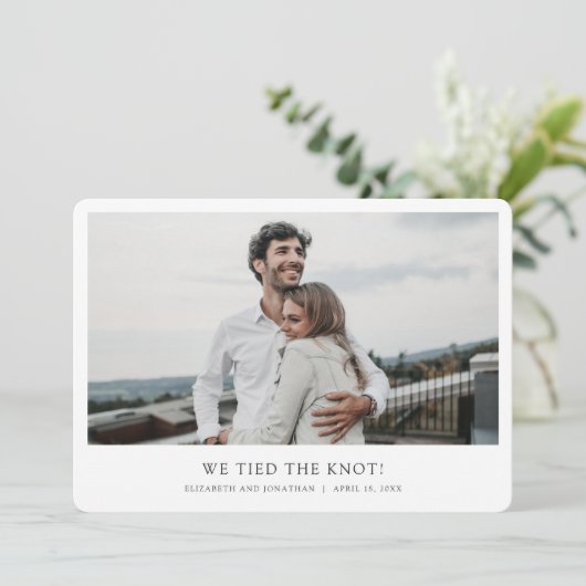 Eenvoudig modern, aangepast online fotogesprek aankondiging (Staand voorkant)