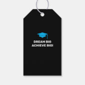 Eenvoudig modern Afstuderen Dank u Gift Label Cadeaulabel (Achterkant)