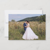 Eenvoudig Modern Bedankt Opmerking Kaart Notitiekaartje (Achterkant)