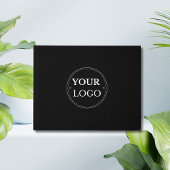 Eenvoudig modern bedrijf Logo Gastenboek