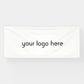 Eenvoudig modern bedrijfs winkel logo banner ontwe (Horizontaal)