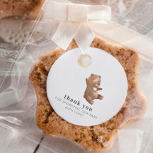 Eenvoudig modern Beer & ballon Baby shower Harteli