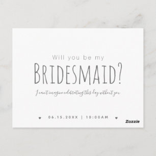 Eenvoudig modern, ben je mijn voorstel voor het br briefkaart