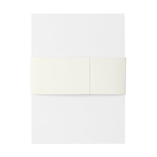 Eenvoudig Modern Bruiloft Monogram Uitnodigingen Wikkel (Achterkant Voorbeeld)