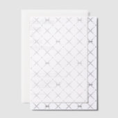 Eenvoudig, modern, bruiloft, vellum uitnodigingen (Offset (Uitnodiging))