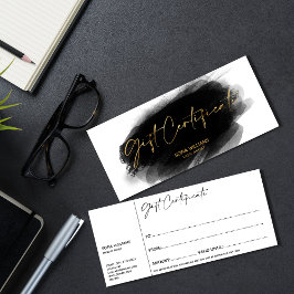Eenvoudig, modern Cadeaubon Cadeaukaart toevoegen