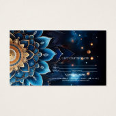 Eenvoudig & Modern Cadeaubon voor Zakelijk Gebruik Visitekaartje (Achterkant)