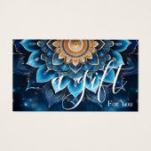 Eenvoudig & Modern Cadeaubon voor Zakelijk Gebruik Visitekaartje (Voorkant)