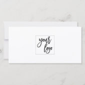 eenvoudig modern cadeaukaartcertificaat toevoegen  (Achterkant)