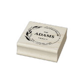 Eenvoudig modern Calligrafierendement Rubberstempel (Stempel)