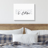 Eenvoudig, modern, cool, stedelijk design omdat ik canvas afdruk (Insitu (Slaapkamer))