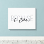 Eenvoudig, modern, cool, stedelijk design omdat ik canvas afdruk (Insitu (Houten vloer))