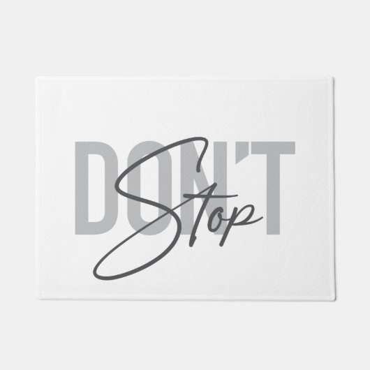 Eenvoudig, modern, cool, stedelijk ontwerp Stop ni Deurmat (Voorkant)