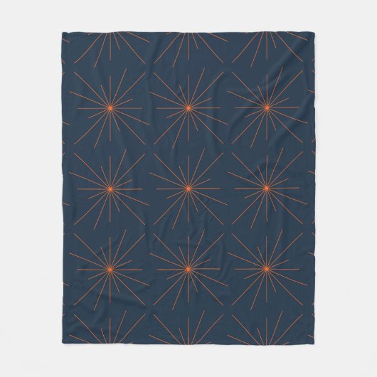 Eenvoudig, modern, cool, trendlicht / abstract ste fleece deken (Voorkant)