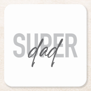 Eenvoudig, modern, cool, trendy design Super Pap Kartonnen Onderzetters