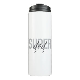 Eenvoudig, modern, cool, trendy design Super Pap Thermosbeker