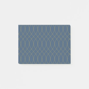 Eenvoudig, modern, cool, trendy gebogen, golvende post-it® notes