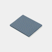 Eenvoudig, modern, cool, trendy gebogen, golvende post-it® notes (Schuin)