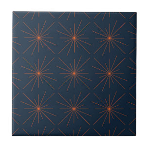 Eenvoudig, modern, cool, trendy licht / ster abstr tegeltje