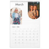 Eenvoudig Modern Custom 26 foto's Familie 2025 Kalender (Mar 2026)