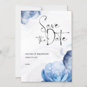 Eenvoudig modern datum besparen magnetische uitnodiging (Voorkant)