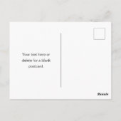 Eenvoudig Modern Donkerblauw Ombre Gradient & Mono Briefkaart (Achterkant)