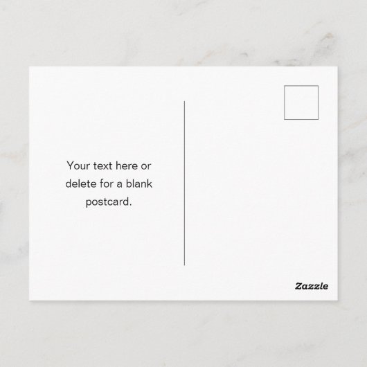 Eenvoudig Modern Donkerblauw Ombre Gradient & Mono Briefkaart (Achterkant)