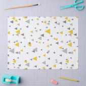 Eenvoudig modern driehoekspatroon tissuepapier (Craft)