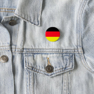 Eenvoudig Modern Duitsland Nationale Vlag Souvenir Ronde Button 3,2 Cm