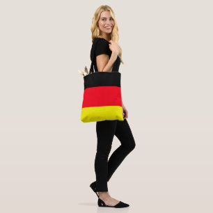 Eenvoudig Modern Duitsland Nationale Vlag Souvenir Tote Bag