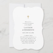 Eenvoudig modern, elegant, grafisch vormig kaart (Voorkant)