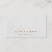 Eenvoudig modern, elegant grijs, mooie, profession visitekaartje (Voorkant)