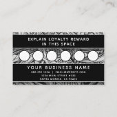 Eenvoudig modern, elegant, professioneel rendy pat afsprakenkaartje (Achterkant)