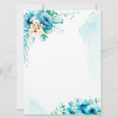 Eenvoudig modern en minimalistisch | Uitnodiging t (Achterkant)