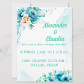 Eenvoudig modern en minimalistisch | Uitnodiging t (Voorkant)