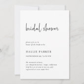 Eenvoudig modern en minimalistisch | VRIJGEZELLENF Kaart (Voorkant)