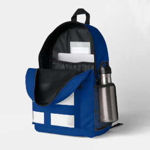Eenvoudig modern Finland Finse vlag Souvenir Bedrukte Rugzak