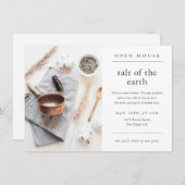 Eenvoudig modern Foto Business Open House (Voorkant / Achterkant)